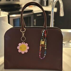 New Large tote in this supple soft brown leather.